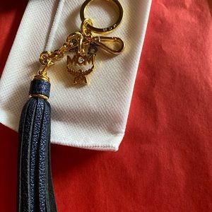 MCM handbag charm